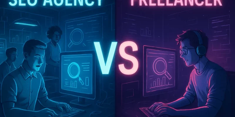 SEO agency vs freelancer